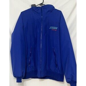 Vintage Lands End Men’s Medium 90s Fleece Lined Jacket Outdoor  Winter Coat